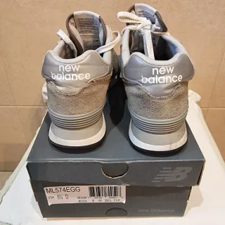 Zapatillas New Balance 574 Gris Talla 39.5