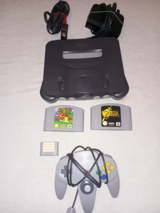 Console Nintendo 64 + Giochi e Accessori