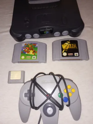 Console Nintendo 64 + Giochi e Accessori