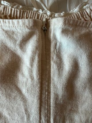 Top camisola/bustier beige