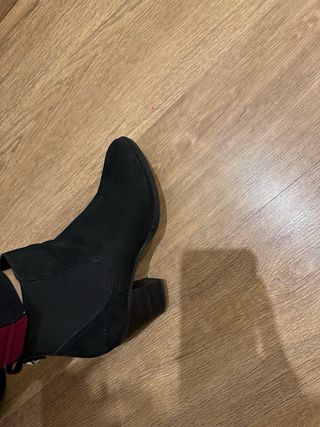 Botines Tacón Steve Madden Negros