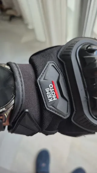 Guantes de moto KEMIMOTO negros