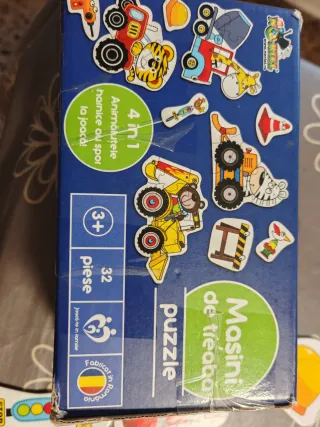 Puzzles de Vehículos Infantiles