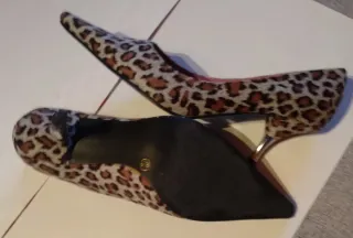 Zapatos de tacón animal print