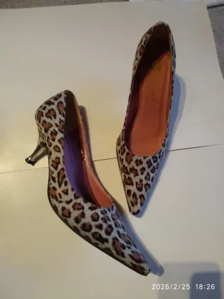 Zapatos de tacón animal print