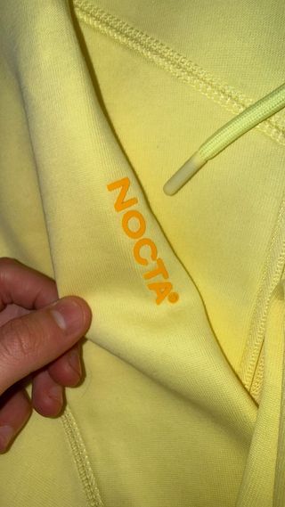 Conjunto Chándal Nike Nocta Amarillo