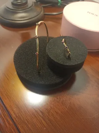 Conjunto Tous Pulsera y Anillo dorado