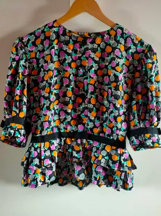 Traje 2 piezas estampado