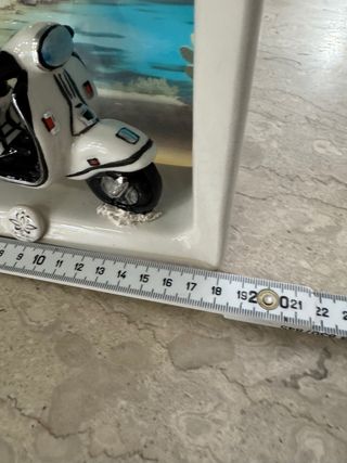 Quadretto Napoli Vespa Capodimonte