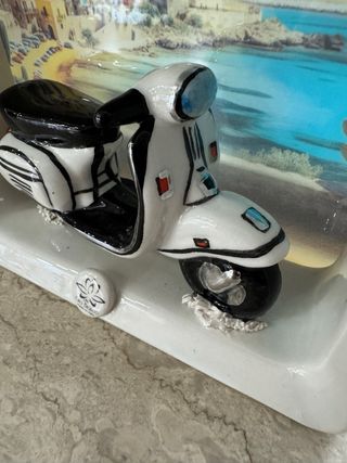 Quadretto Napoli Vespa Capodimonte