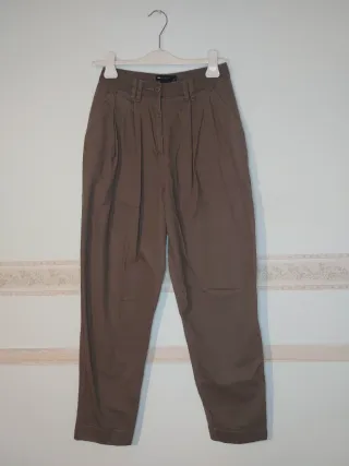 Pantaloni ASOS DESIGN Vintage Donna Marrone