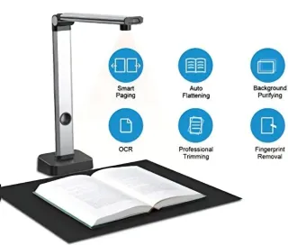 Scanner per Documenti Portatile HD libri a4 a3