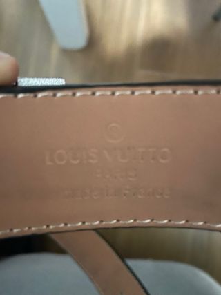 Cinturón Louis Vuitton Damier Graphite