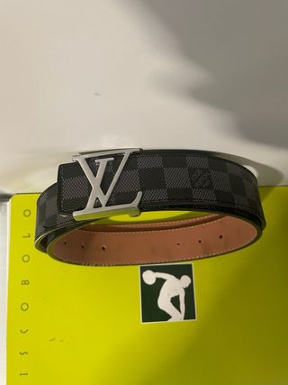 Cinturón Louis Vuitton Damier Graphite