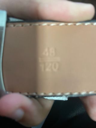 Cinturón Louis Vuitton Damier Graphite