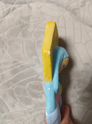 Virgen artesanal pintada a mano