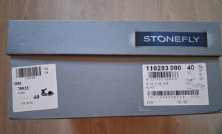 Sandalias Stonefly Piel Negras Talla 40