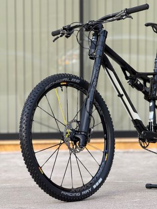 Cannondale Habit Black Inc – Talla M – Lefty Carbo