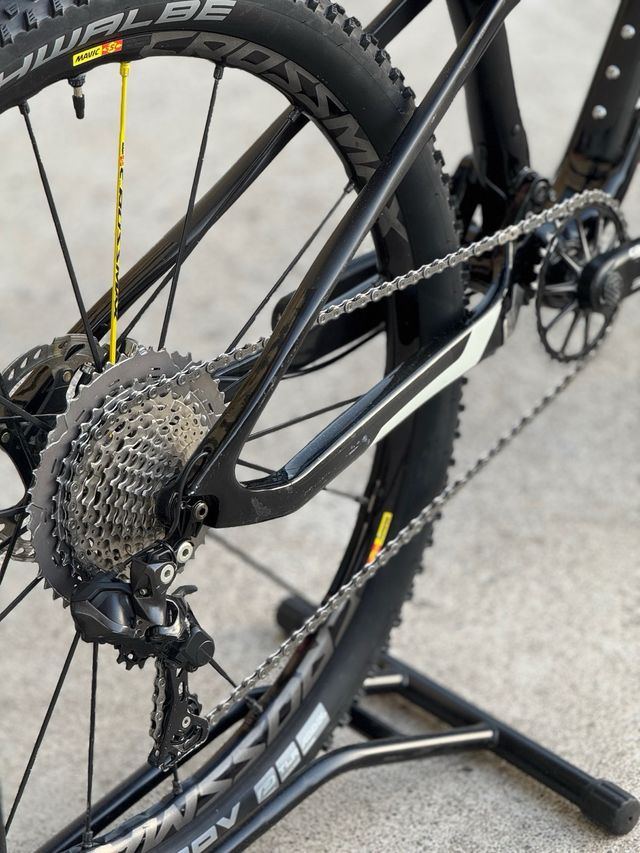 Cannondale Habit Black Inc – Talla M – Lefty Carbo