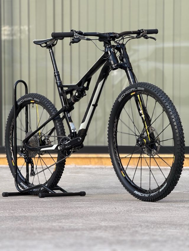 Cannondale Habit Black Inc – Talla M – Lefty Carbo