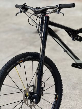 Cannondale Habit Black Inc – Talla M – Lefty Carbo