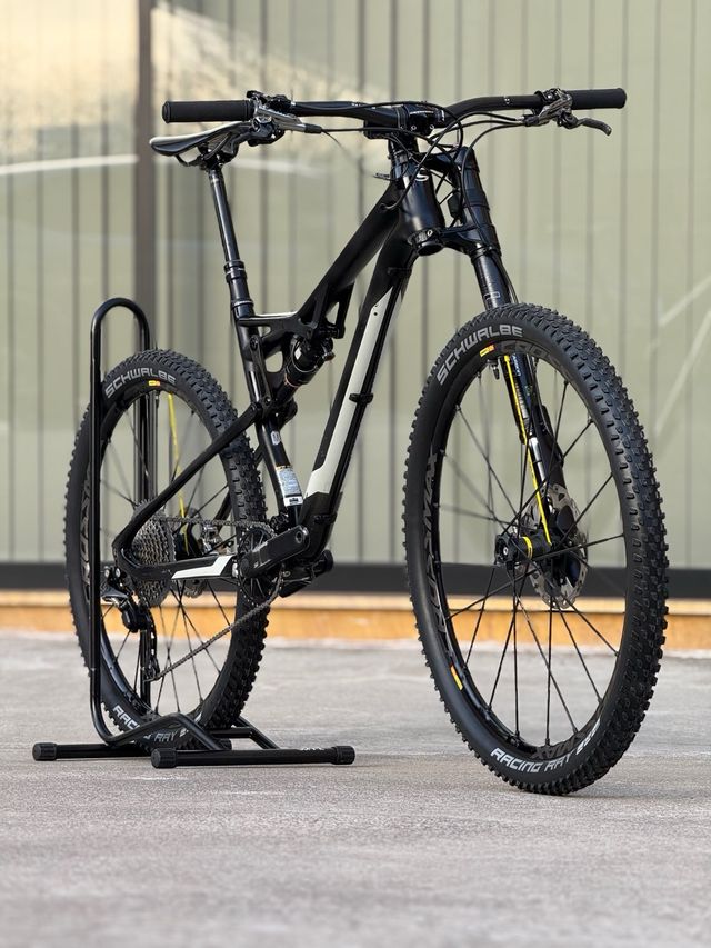 Cannondale Habit Black Inc – Talla M – Lefty Carbo
