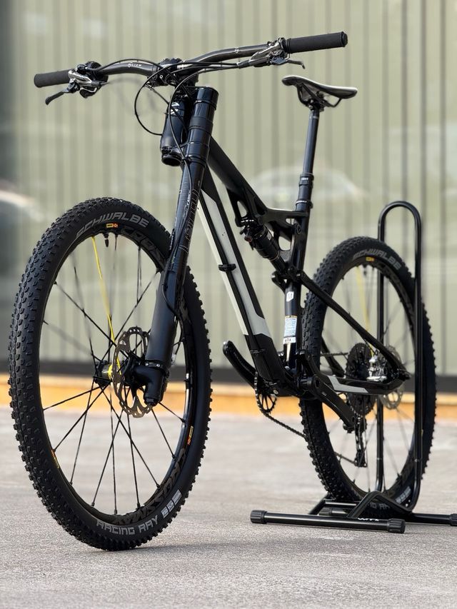 Cannondale Habit Black Inc – Talla M – Lefty Carbo