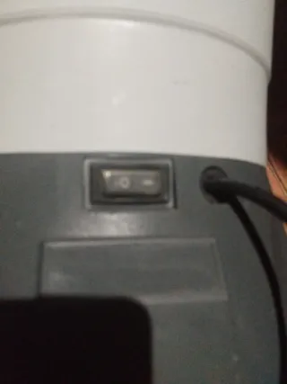 Depuradora piscina gris y naranja