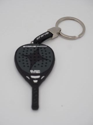 Llavero Réplica Pala Pádel StarVie Black Titan