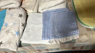 Lote sábanas y mantas bebé