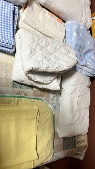Lote sábanas y mantas bebé