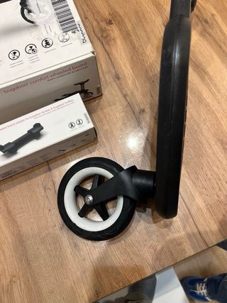 Patinete Bugaboo con asiento y adaptador