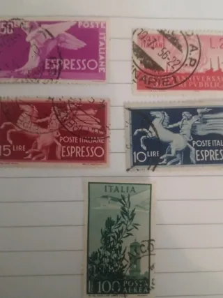 Francobolli Espresso Anni '40