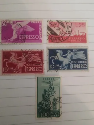 Francobolli Espresso Anni '40