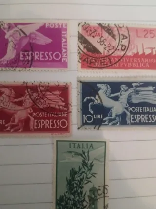 Francobolli Espresso Anni '40