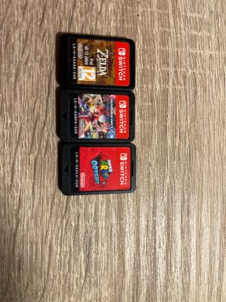 3 Juegos Nintendo Switch: Zelda, Mario Kart, Odyss