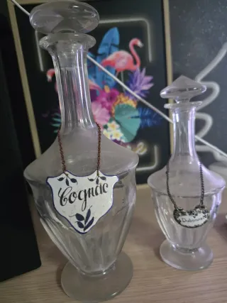 Licoreras cristal antiguas alta gama