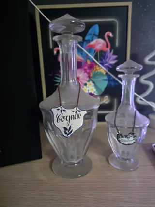 Licoreras cristal antiguas alta gama