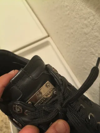 Zapatillas Philipp Plein Calavera Negras