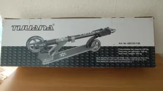 Patinete Tijuana Azul, Naranja y negro