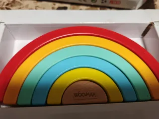 Puzzle Arcoíris Montessori Madera