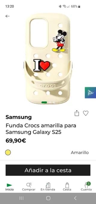 Funda Crocs Galaxy S25 con Jibbitz