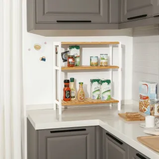 Estantería Bambú 3 Niveles SONGMICS BCB33WN