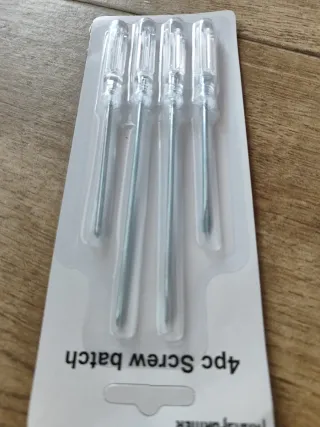 Estuche 4 Destornilladores Nuevos a estrenar