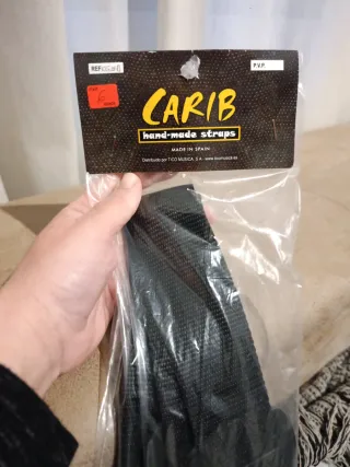 Correa de Guitarra CARIB Negra