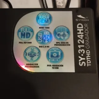 SYTECH SY-3124HD TDT HD Grabador