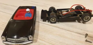 Coche de scalextric exin antiguo