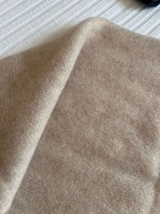 Pañoleta Zara 100% Cachemira Beige