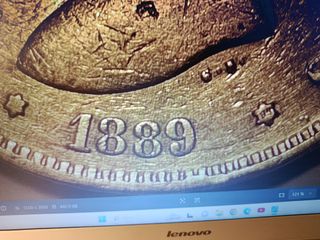 Moneda de 5 Pts de plata de Alfonso XIII 1889