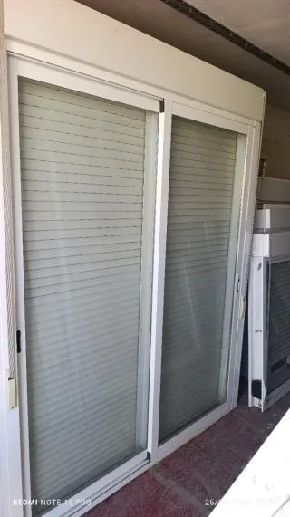 Ventana balconera aluminio corredera